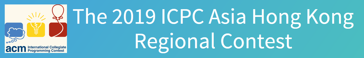 ACM 2019 ICPC Asia Hong Kong Regional Contest